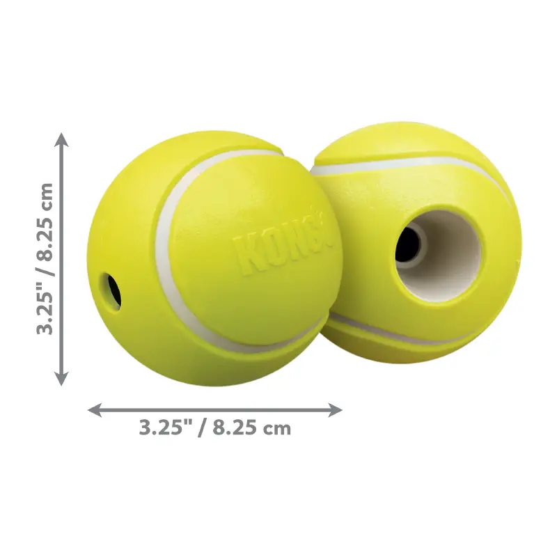 Kong Dog Toy Rewards Tennis Large Treat Dispenser
