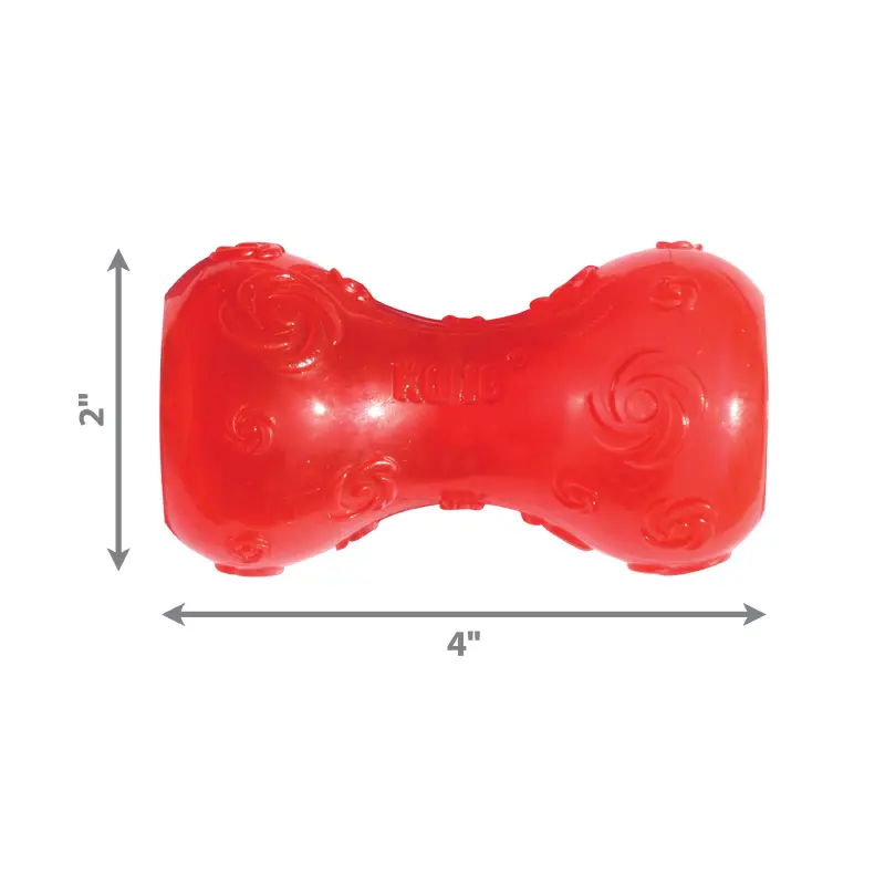 Kong Dog Toy Squeezz Dumbbell Small Assorted