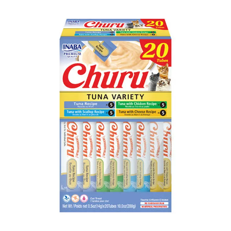 Inaba Churu Tuna Variety Box (20ct/.5oz)