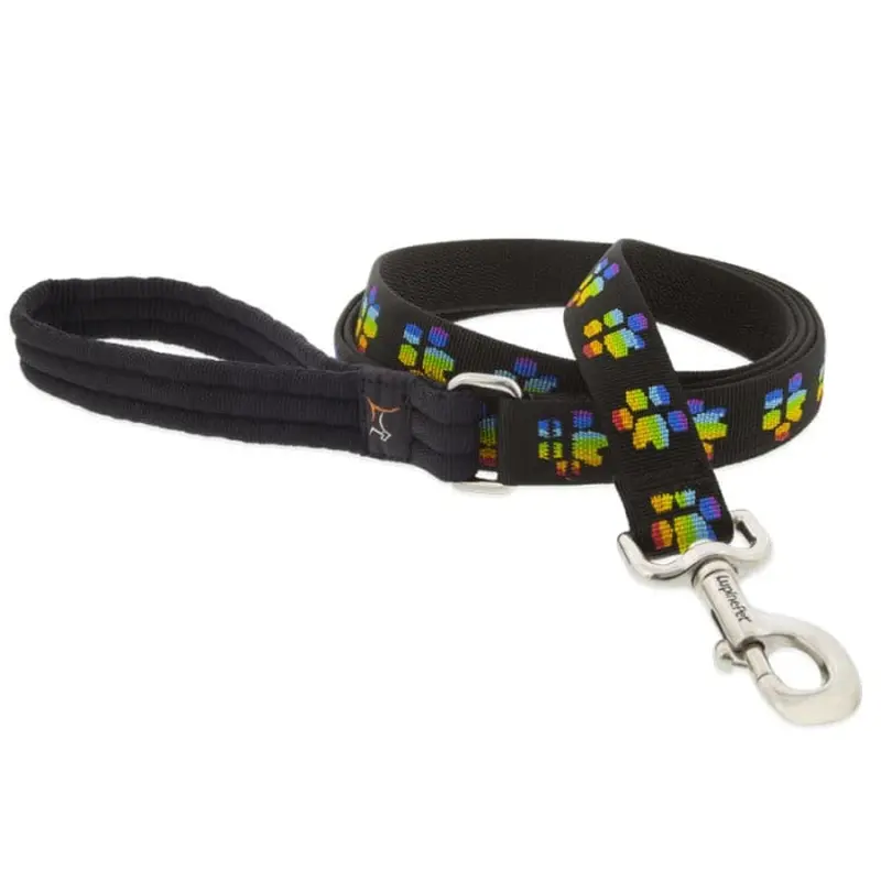 Lupine Dog Leash 1" Wide x 6' Peace Paws