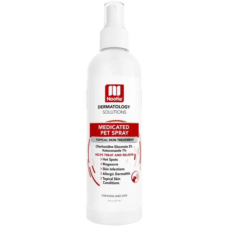 Nooties Dermatology Medicated Pet Spray 8 oz.