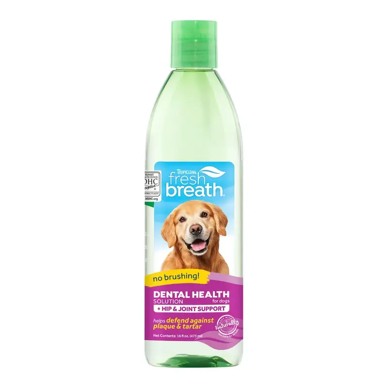 Tropiclean Dental Health Solution Plus Hip & Joint For Dogs