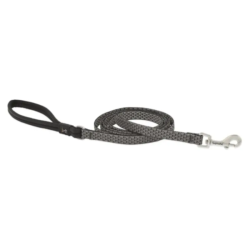Lupine Pet Dog 6 Ft Long 1/2 In Leash Eco Granite