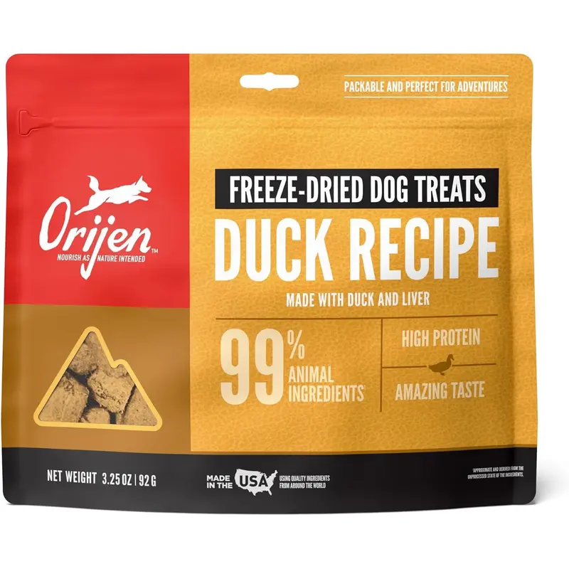Orijen Duck Freeze Dried Dog Treats (3.25oz)