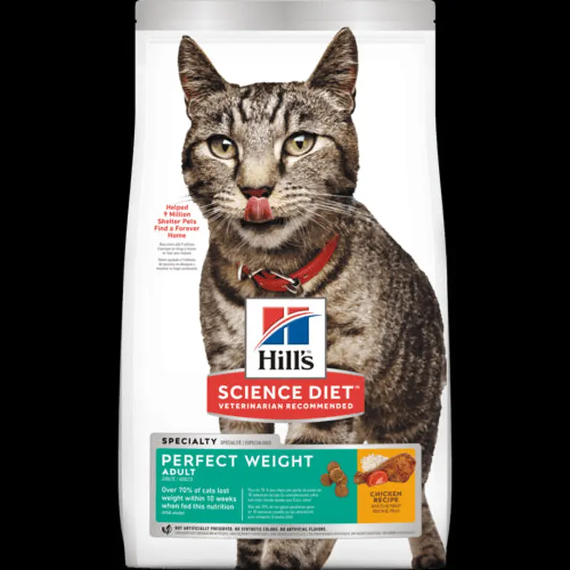 Science Diet Adult Perfect Weight Dry Cat Food 7lb