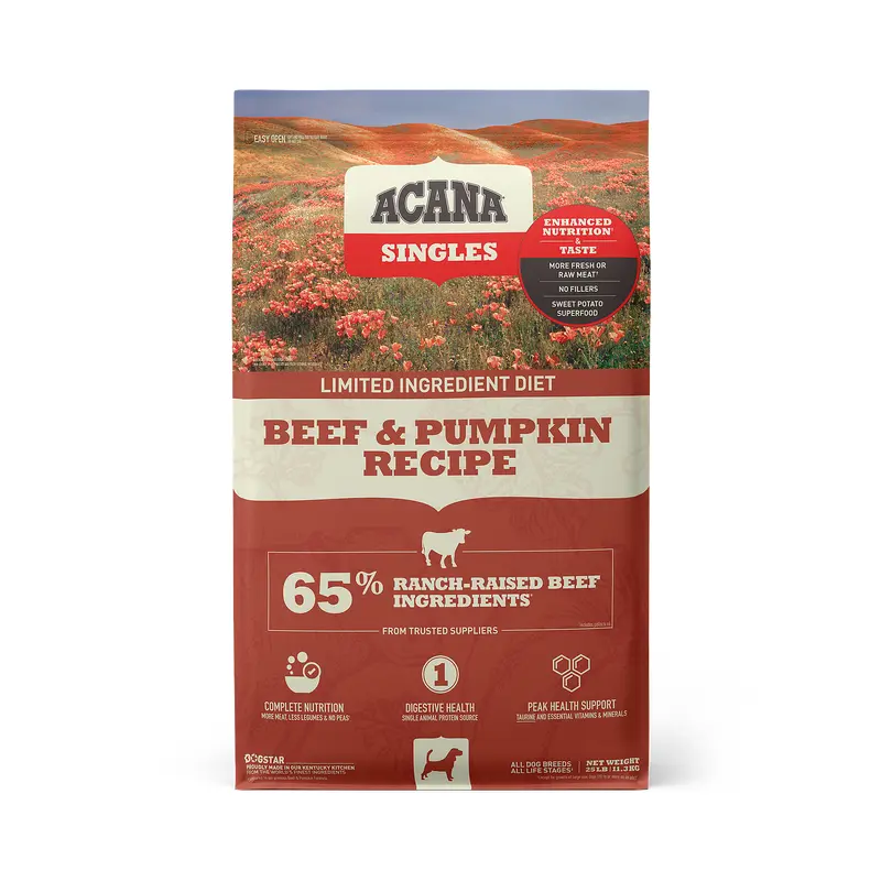 Acana Singles Beef & Pumpkin