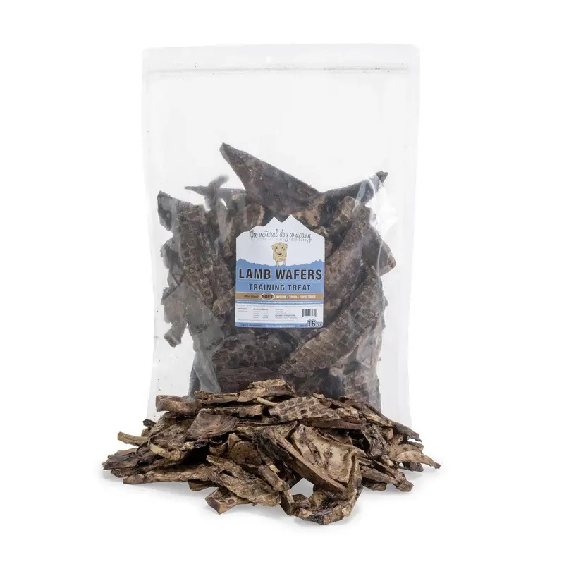 The Natural Dog Company Lamb Lung (USA) Dog Treats 16oz
