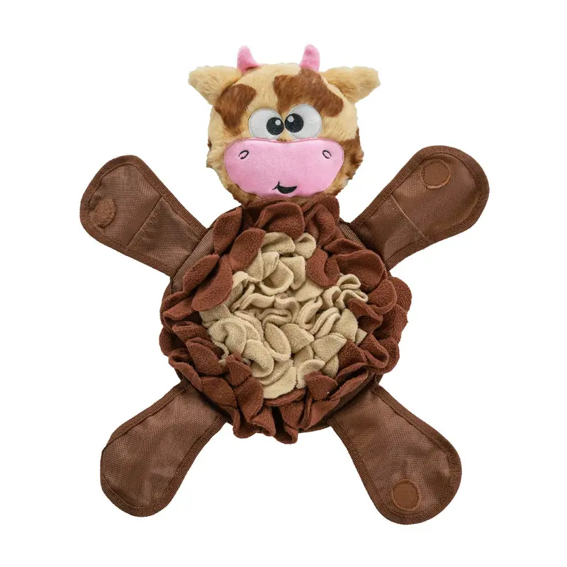 Outward Hound Snuffle Palz Interactive Plush Puzzle and Snuffle Mat for Dogs