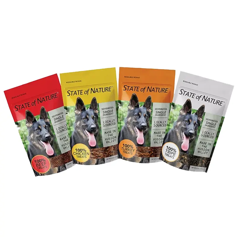 Sirius State of Nature Dehydrated Pure Protein Dog and Cat Treats 6oz Fish