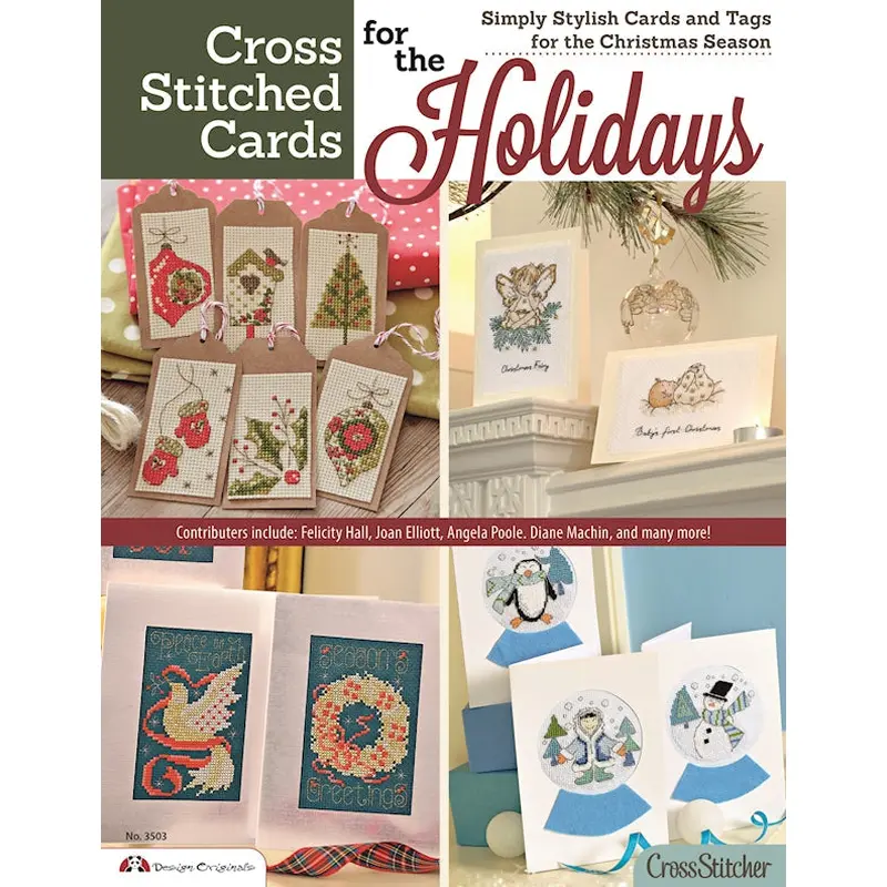 Cross Stitched Cards for the Holidays
