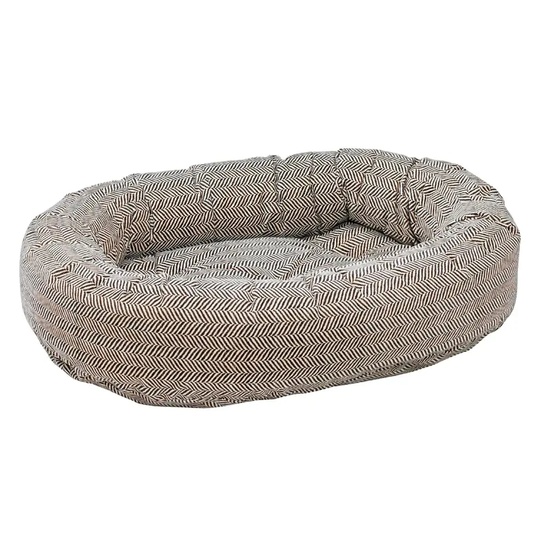 Donut Bed Herringbone