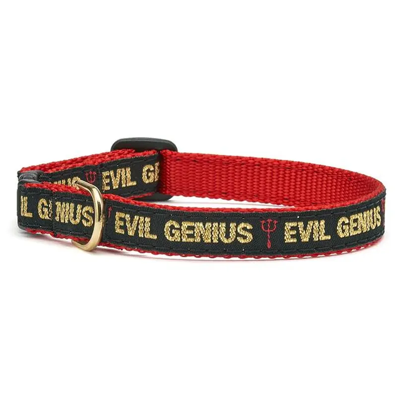 Evil Genius Cat Collar