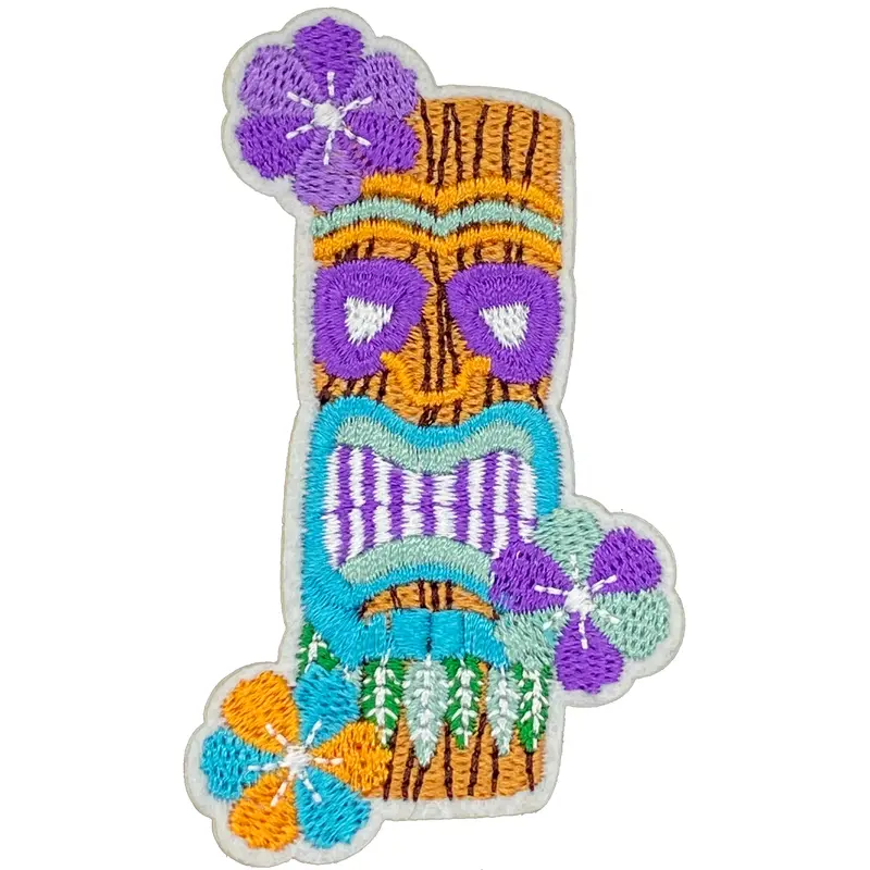 Hawaiian Tiki Mask  - Patch