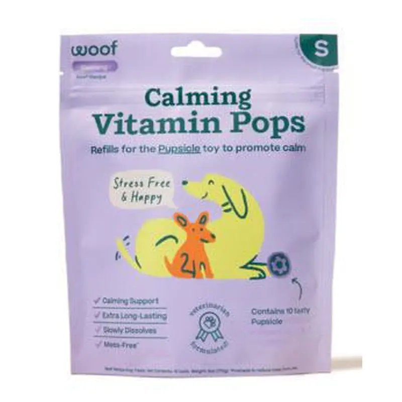 Woof Dog Treat Calming Wellness Refill Pops