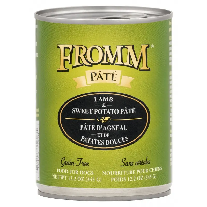 Fromm Grain Free Canned Lamb & Sweet Potato Pte Dog Food