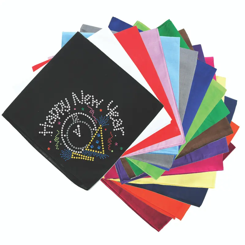 Happy New Year Clock - Bandanna