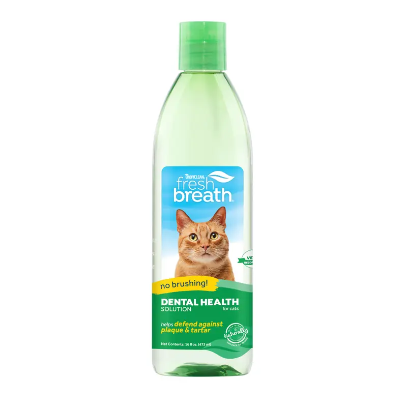 Tropiclean Fresh Breath Water Additive Cat 16 oz.
