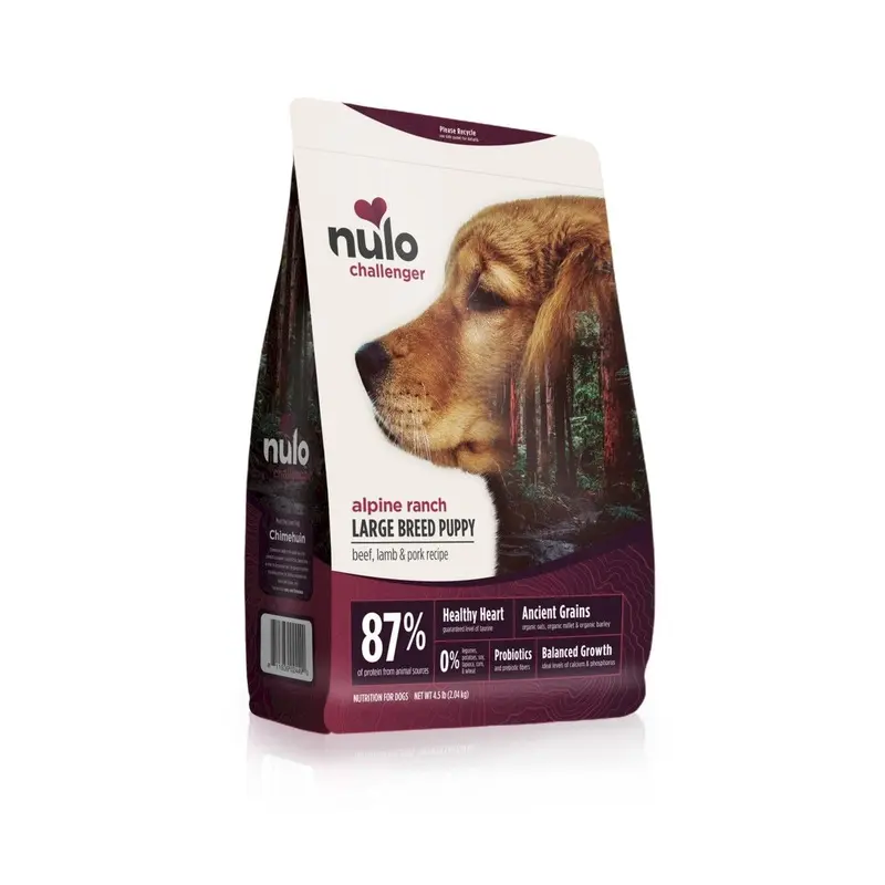 Nulo Challenger Large Breed Puppy Dry Dog Food - Beef Lamb & Pork, 24lb Bag