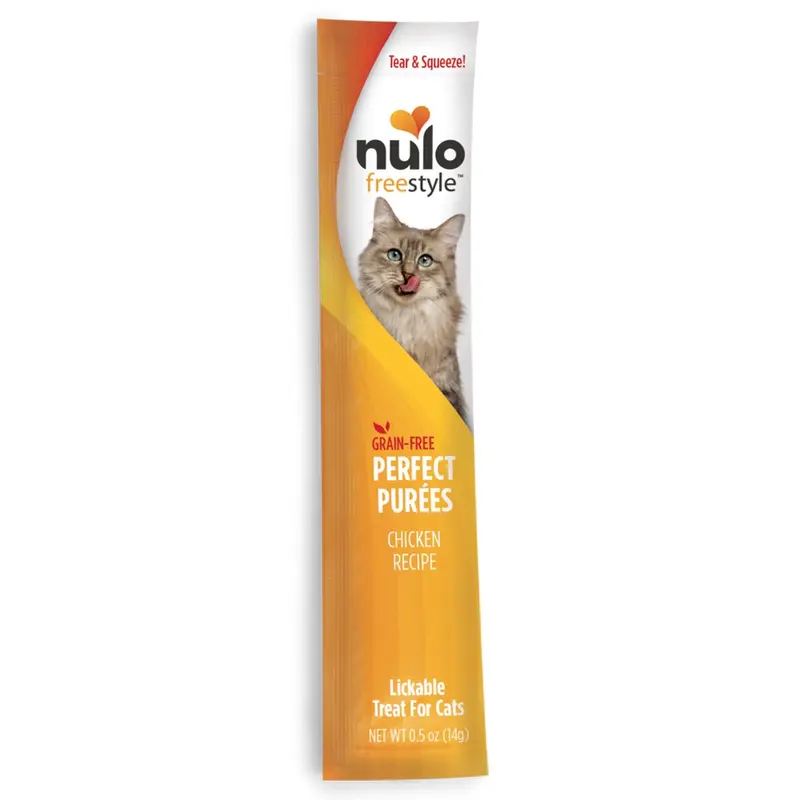 Nulo Freestyle Perfect Puree Chicken Recipe Cat Treats 0.5oz
