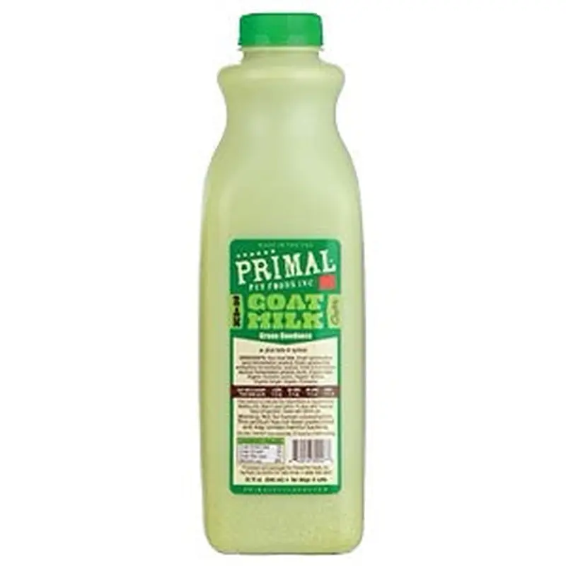 Primal Green Goodness Goat Milk for Dogs & Cat (1QT)
