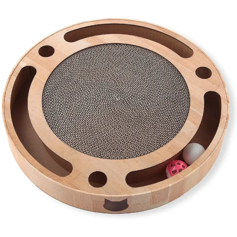 Necoichi Interactive Track Ball Cat Scratcher