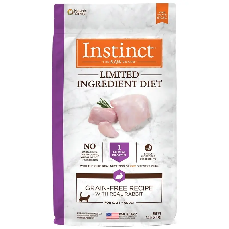 Instinct Limited Ingredient Diet Grain-Free Real Rabbit Dry Cat Food