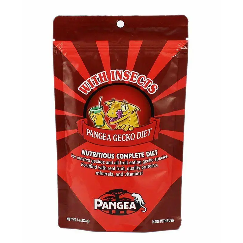 Pangea Fruit Mix With Insects Crested Gecko Complete Diet 8oz