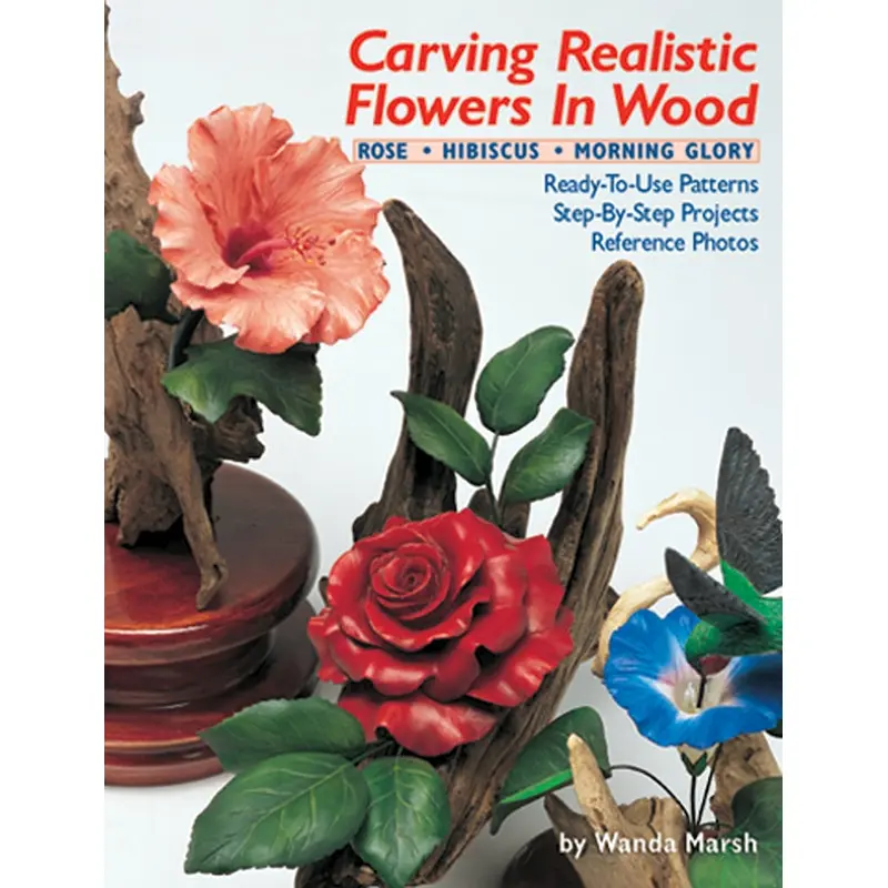 Carving Realistic Flowers in Wood