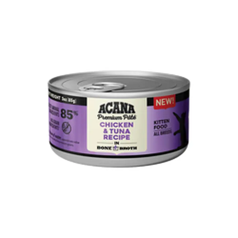 Acana Kitten Grain Free Premium Pate Chicken & Tuna Cat Food (3oz)