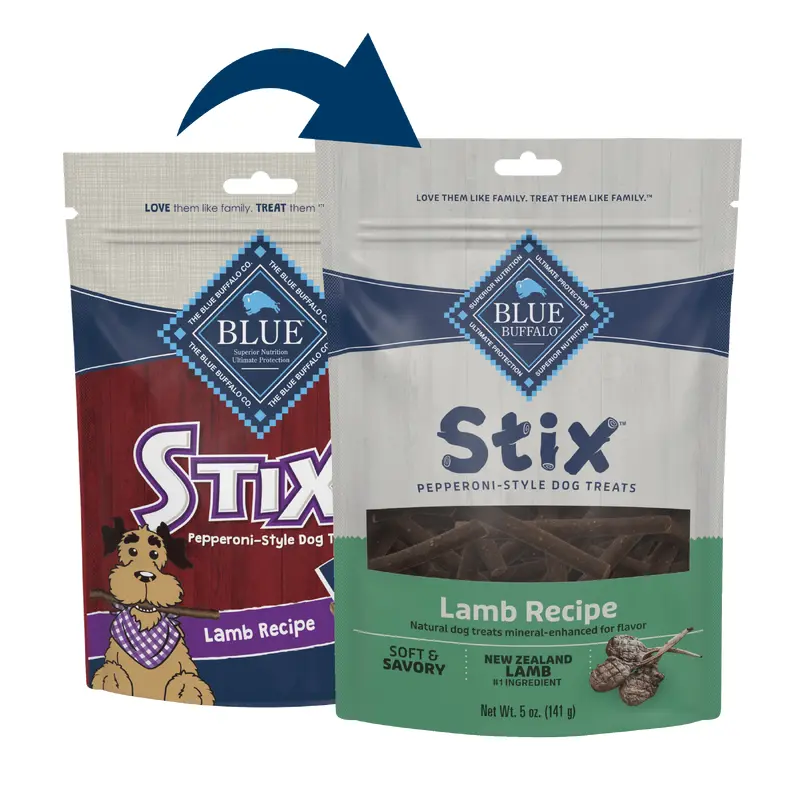 Blue Buffalo Blue Stix Soft-Moist Treats Lamb Recipe (5oz)