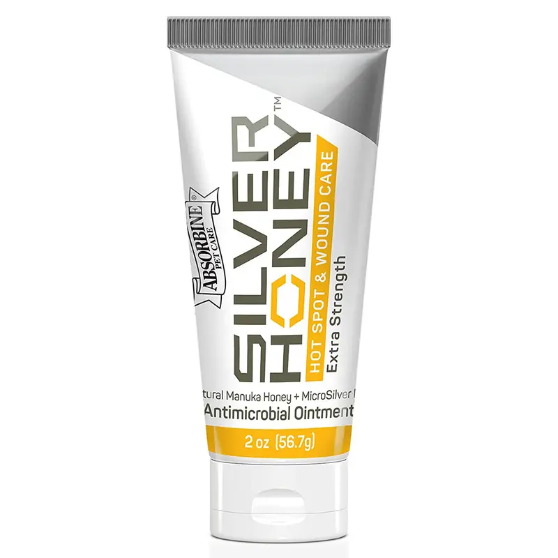 Silver Honey Hot Spot & Wound Care Ointment for Dogs 2oz