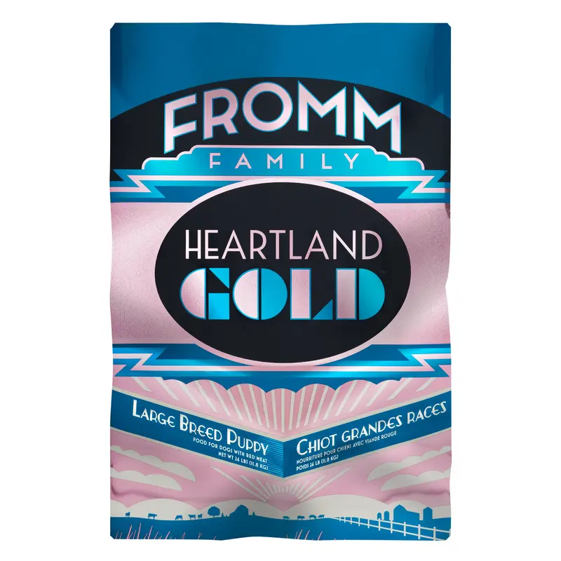 Fromm Heartland Gold Large Breed Puppy Grain Free Dry Dog Food, 26lb Bag