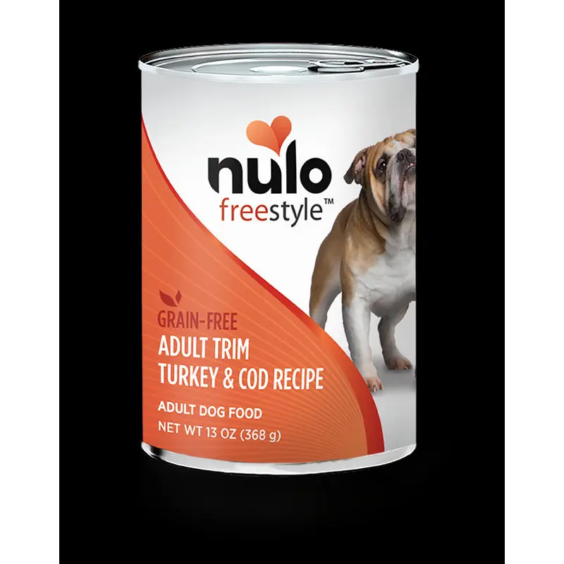 Nulo FreeStyle Grain-Free Adult Trim Turkey & Cod Wet Dog Food, 13 oz