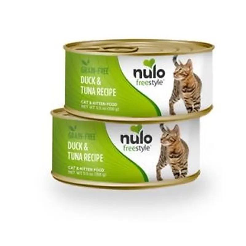 Nulo Freestyle Grain-Free Duck & Tuna Wet Cat Food  5.5 oz