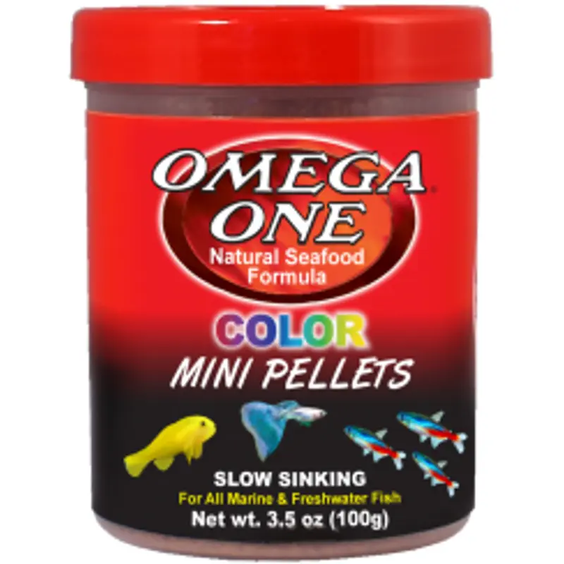 Omega One Color Mini Pellets 1.8 oz