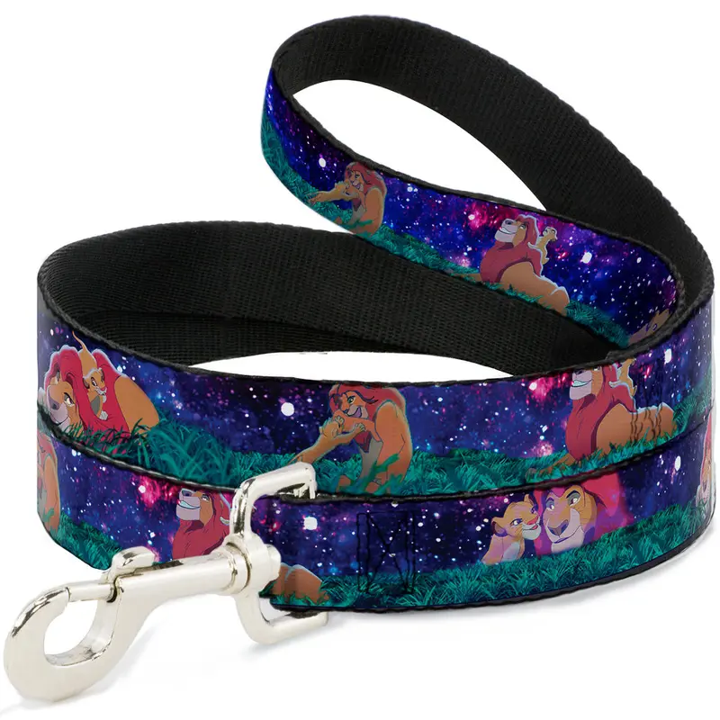 Dog Leash - Mufasa & Simba Night Poses