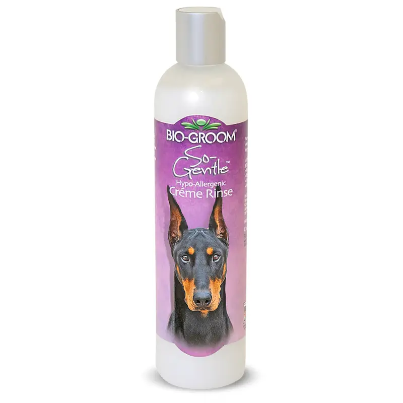 Bio Groom So Gentle Hypoallergenic Creme Rinse Conditioner 12- Oz Bottle