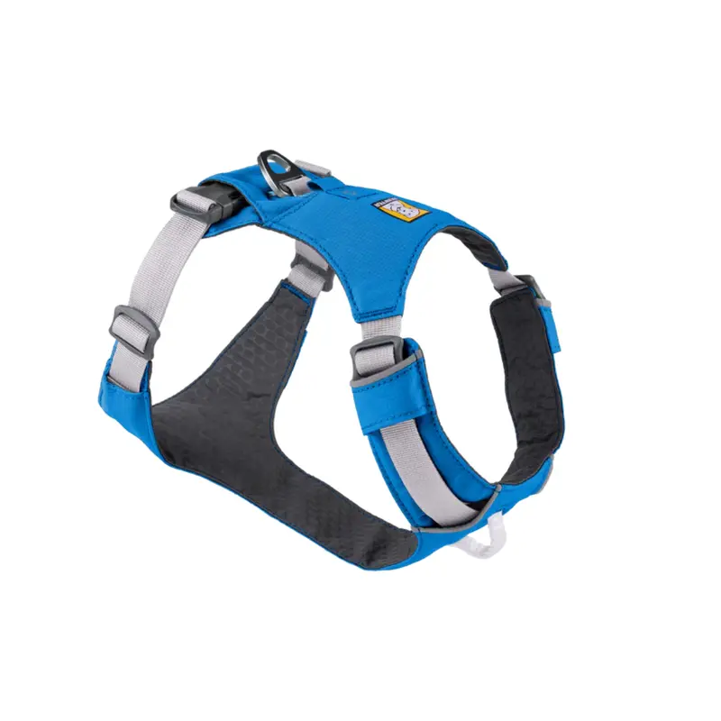 RUFFWEAR Hi & Light Lightweight Dog Harness, Blue Dusk, Medium, 27"-32"