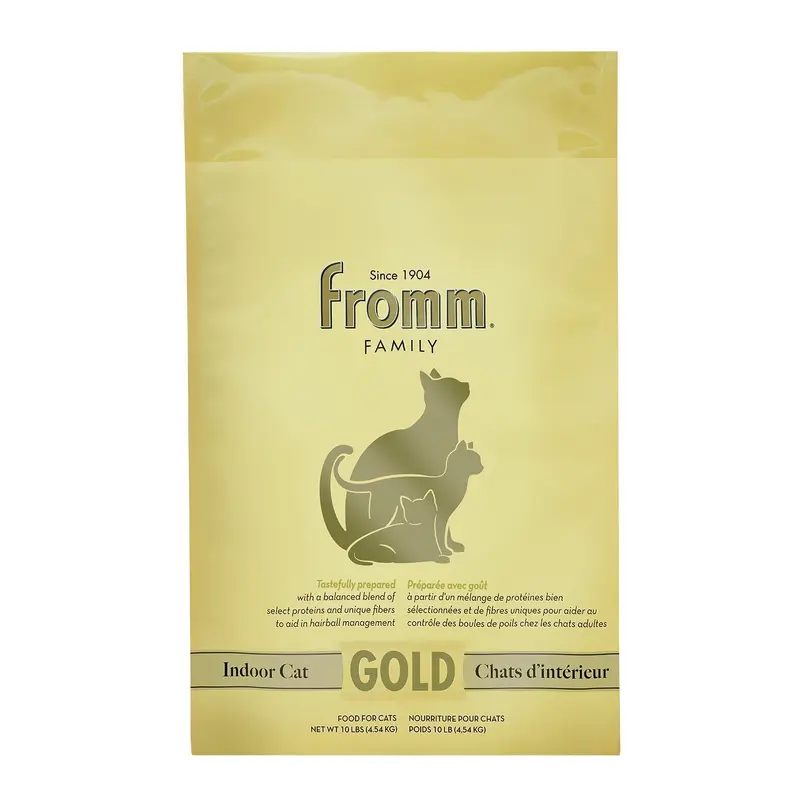 Fromm Gold Indoor Dry Cat food 10lb