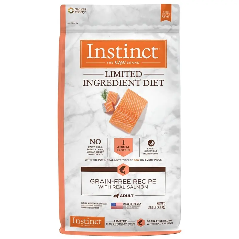 Instinct Limited Ingredient Diet Grain-Free Real Salmon Dry Dog Food