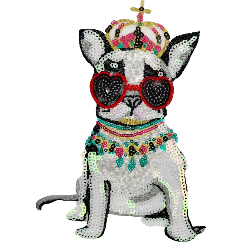 Dog with Crown - Patch