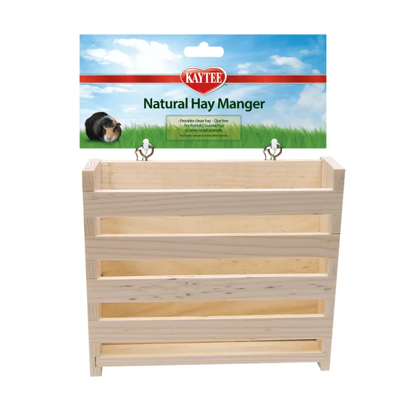 Kaytee Natural Wooden Hay Manger