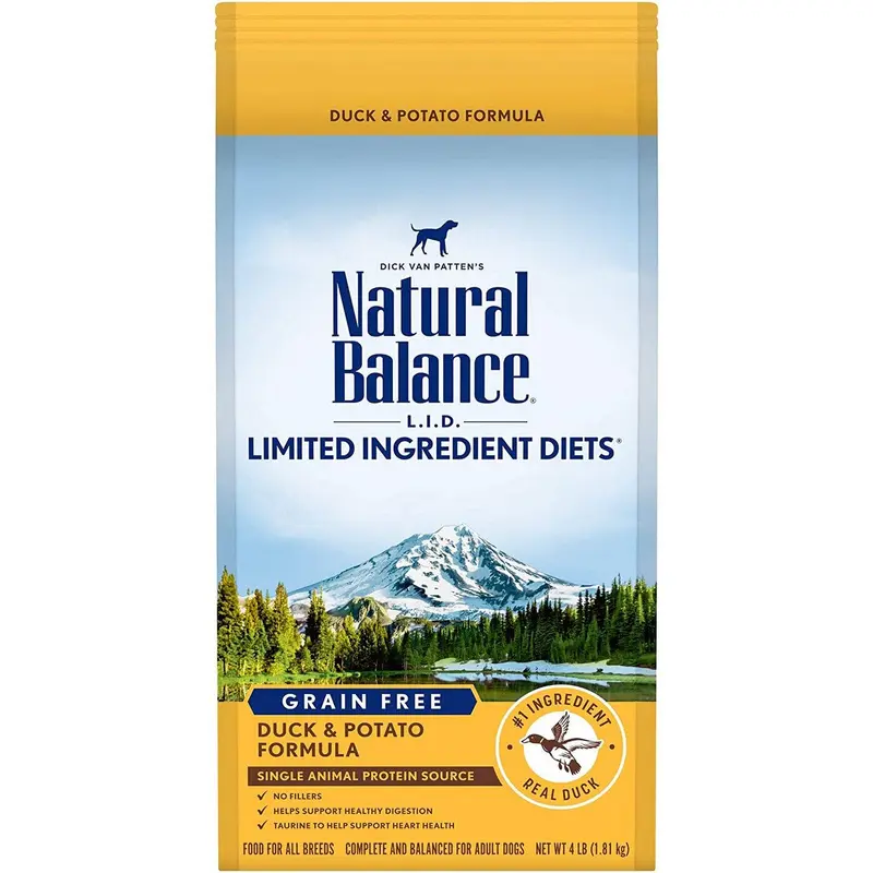 Natural Balance LID Limited Ingredient Diet Dry Dog Food - Duck & Potato - 4lb