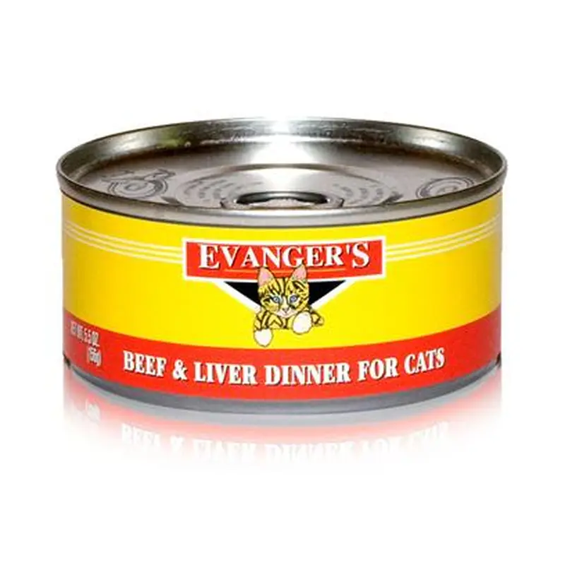 Evanger's Super Premium Grain-Free Seafood & Caviar Dinner Wet Cat Food, 5.5 Oz