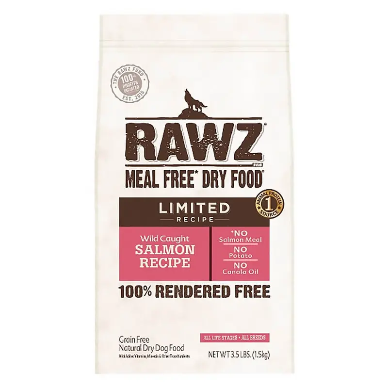Rawz Dog Food Limited Salmon 3.5lbs