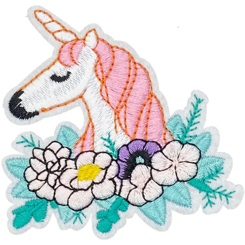 Unicorn with Flowers - Patch