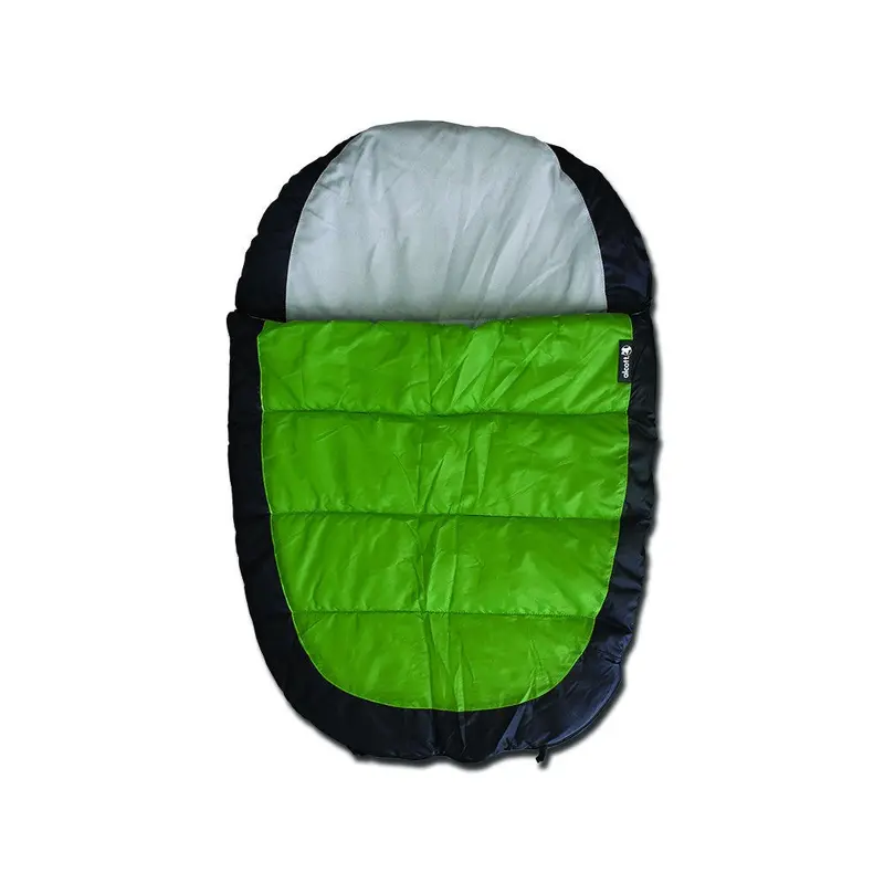 Alcott Adventure Dog Sleeping Bag - Medium - Green/Grey