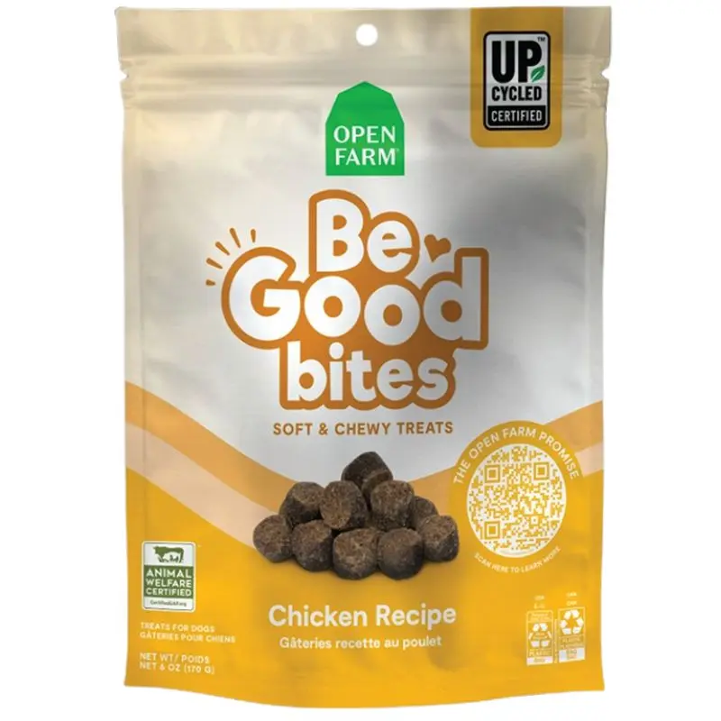 Open Farm Be Good Bites Chicken Dog Treats 6oz