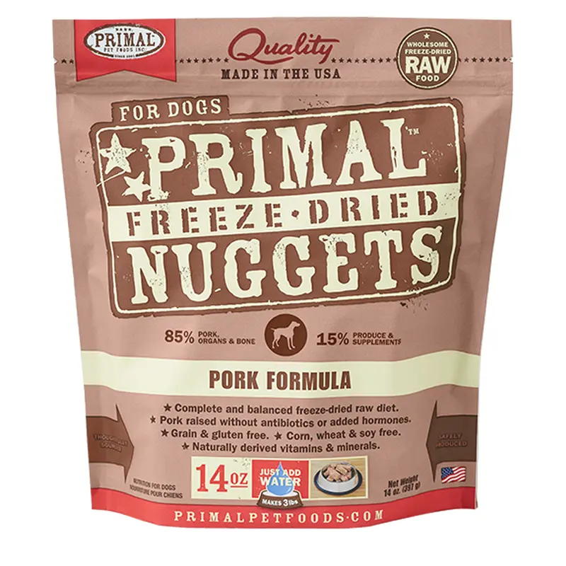 Primal Freeze-Dried Canine Pork Formula