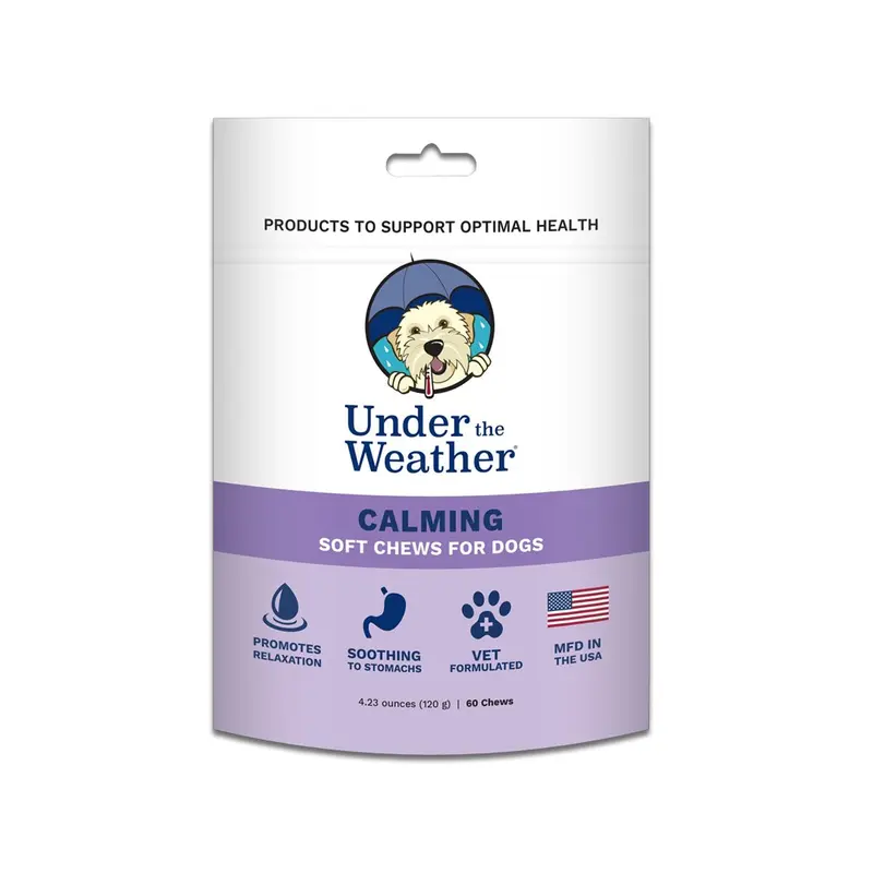 Under The Weather Calming Dog 60 Soft Chews